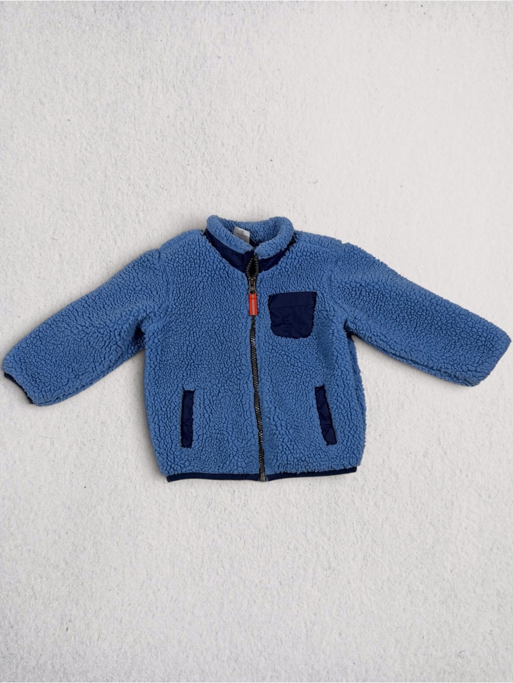 Kids Fleece Blue Jacket